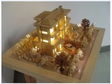 Villa Wood Model